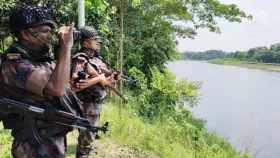 চামড়া পাচার রোধে সীমান্তে বিজিবির টহল জোরদার