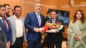 ঢাকায় তুরস্কের পররাষ্ট্রমন্ত্রী হাকান ফিদান, বৈঠক আজ