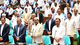 তোফায়েল-দরুদ্দীন উমর ও রামিসার মৃত্যুতে সংসদে শোক