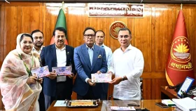 বিশ্বকাপ উপলক্ষে স্মারক ডাকটিকিট উন্মোচন করলেন প্রধানমন্ত্রী