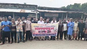 মহেশপুরের মাদকের বিরুদ্ধে মানববন্ধন ও সচেতনতামূলক র&zwj;্যালি