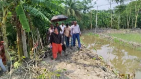 ৪ কিলোমিটার খাল পুনঃখননে ফিরেছে জমির প্রাণ