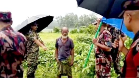 শূন্যরেখায় আটকে থাকা সেই বৃদ্ধের পরিচয় মিললো