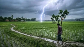ঝিনাইদহে বজ্রপাতে কৃষকের মৃত্যু