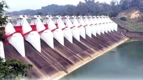কাপ্তাই হ্রদে পানি সংকটে বিদ্যুৎ উৎপাদনে ধস