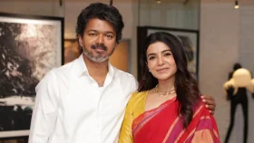 সিনেমার পর্দা থেকে মসনদে বিজয়, পাশে &lsquo;থেরি&rsquo; নায়িকা সামান্থা
