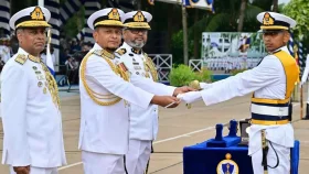 সার্বভৌমত্ব রক্ষার শপথে নৌবাহিনীতে ৬১ নবীন কর্মকর্তা