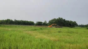 মুরাদনগরে এক্সকাভেটর দিয়ে জমির মাটি কাটায় হুমকিতে পরিবেশ ও কৃষি