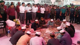 প্রথমবারের মতো প্রকাশ্যে খোলা হলো শাহজালাল (রহ.)-এর মাজারের দানবাক্স