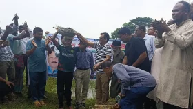 সাতক্ষীরায় খাল সংস্কার ও জলাবদ্ধতা নিরসন কার্যক্রমের উদ্বোধন