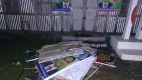 শরীয়তপুরে বিএনপির কার্যালয়ে দুর্বৃত্তদের অগ্নিসংযোগ-ভাঙচুর