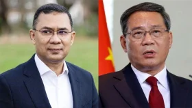 তারেক রহমান ও লি কিয়াং বৈঠক শুরু