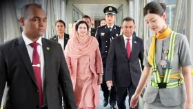 রাষ্ট্রীয় সফর শেষে দেশের পথে প্রধানমন্ত্রী