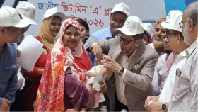 ভিটামিন &lsquo;এ&rsquo; ক্যাপসুল ক্যাম্পেইনের উদ্বোধন করলেন স্বাস্থ্যমন্ত্রী