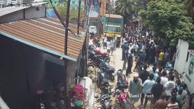 টঙ্গীতে ঝুট ব্যবসা দখলে নিতে শতাধিক মোটরসাইকেলের মহড়া