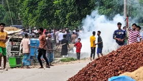 ব্রাহ্মণবাড়িয়া সুদের টাকা নিয়ে ফের সংঘর্ষ, ওসিসহ আহত ২৫