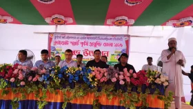 টুঙ্গিপাড়ায় ৩ দিনব্যাপী কৃষি প্রযুক্তি মেলার উদ্বোধন