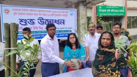 চুয়াডাঙ্গায় কৃষি পুর্নবাসনের সহায়তায় বৃক্ষরোপণ কর্মসূচির উদ্বোধন