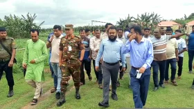 ঝিনাইদহে বিকেএসপির আঞ্চলিক ক্যাম্পাসের সম্ভাব্য স্থান পরিদর্শন
