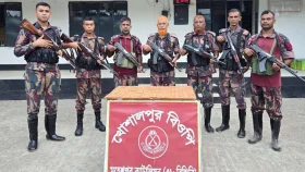মহেশপুর সীমান্তে বিজিবির অভিযানে ভারতীয় ওষুধ ও সিরাপ উদ্ধার