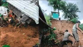 রোহিঙ্গা ক্যাম্পে পাহাড় ধসে ৫ শিক্ষার্থী নিহত, নিখোঁজ ২০