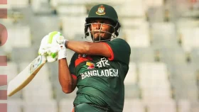 তানজিদের ফিফটির পর আঘাত, চাপে বাংলাদেশ&nbsp;