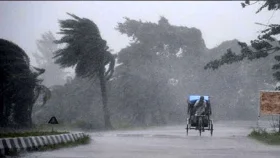দেশের ১৪ জেলায় ৬০ কিমি বেগে ঝড়ের শঙ্কা