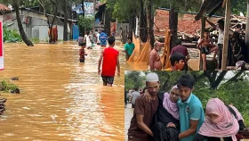 প্লাবিত বাঁশখালী, নিরাপদ আশ্রয়ে ছুটছে মানুষ