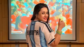 আর্জেন্টিনার জয়ে উচ্ছ্বাসে ভাসলেন পূর্ণিমা