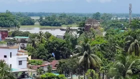 সুনামগঞ্জে কমছে নদ-নদীর পানি, ফিরছে স্বস্তি