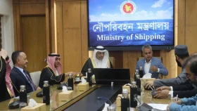 বন্দর ও লজিস্টিকস খাতে সহযোগিতায় বাংলাদেশ-সৌদির বৈঠক