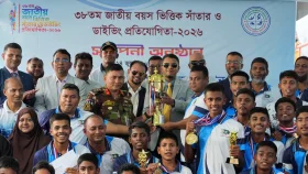 রেকর্ডের জোয়ারে শেষ হলো জাতীয় বয়সভিত্তিক সাঁতার প্রতিযোগিতা