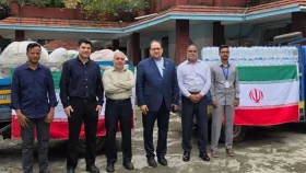 বাংলাদেশে বন্যাদুর্গত ১২ লাখ মানুষের জন্য জরুরি খাদ্য পাঠালো ইরান