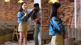 মঞ্চে নারীকে জড়িয়ে ধরার চেষ্টা, &lsquo;ভারতীয়&rsquo; দাবি করা যুবক আসলে পাকিস্তানি