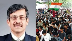 দিল্লিতে শিক্ষার্থীদের বিক্ষোভের মুখে শিক্ষা সচিবকে বরখাস্ত