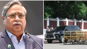 পদত্যাগের পরের দিনই স্বপরিবারে বঙ্গভবন ছাড়লেন সাহাবুদ্দিন