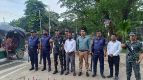 ঝিনাইদহে মহাসড়কে ভ্রাম্যমাণ আদালতের অভিযানে জরিমানা