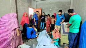 সিরাজগঞ্জে গৃহবধূর রহস্যজনক মৃত্যু, স্বামীর বিরুদ্ধে হত্যার অভিযোগ