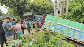 সোনারগাঁয়ে ট্রাকের সঙ্গে অটোরিকশার ধাক্কায় পথচারী নিহত