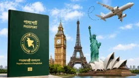 ৩৫ দেশে ভিসামুক্ত-অন অ্যারাইভাল সুবিধা পাবেন বাংলাদেশি পাসপোর্টধারীরা