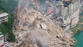 চীনে ভূমিধসে নিহত বেড়ে ৪১