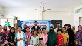 বরগুনায় বৃত্তিপ্রাপ্ত শিক্ষার্থী ও ম্যানেজিং কমিটির সদস্যদের সংবর্ধনা