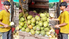 ডাবের চাহিদায় সরগরম ব্রাহ্মণবাড়িয়ার বাজার