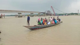 নবগঙ্গায় কালিয়া সেতুর নির্মান কাজ প্রায় শেষ