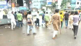 ছাত্রদল-শিবির সংঘর্ষে নারায়ণগঞ্জে আহত ১০