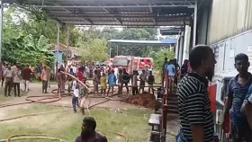 সাভারে টোবাকোর গোডাউনে আগুন, নিয়ন্ত্রণে ৬ ইউনিট