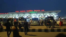 শাহজালাল বিমানবন্দরে বলাকা লাউঞ্জে আগুন