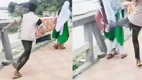 স্কুলছাত্রীকে লাথির ভিডিও ভাইরাল, উল্টো টিসির অভিযোগ