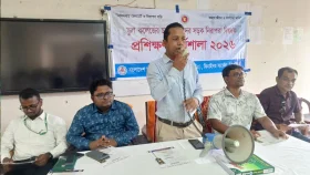 ঝিনাইদহে সড়ক নিরাপত্তা বিষয়ক প্রশিক্ষণ কর্মশালা অনুষ্ঠিত
