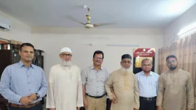 সাতক্ষীরায় জামায়াতের ২ এমপির সঙ্গে জেলা পরিষদ চেয়ারম্যানের মতবিনিময়